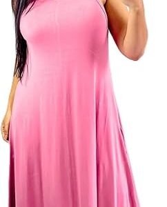 Vestido Longo Alcinha com Bolso - Imagem 5